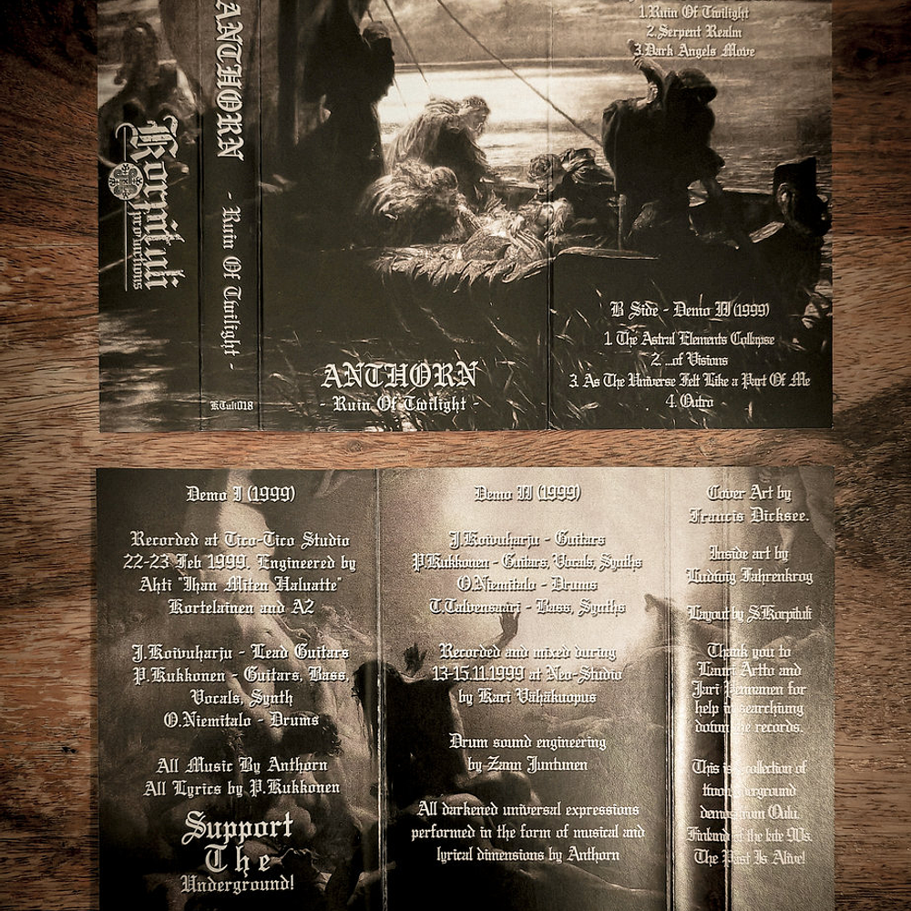 Anthorn "Ruin Of Twilight" allover printed cassette