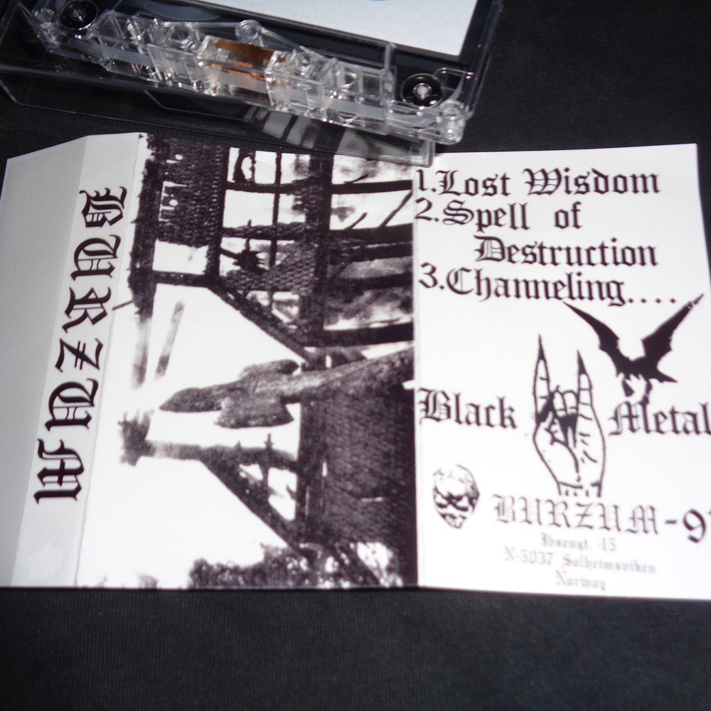 Burzum "Demo I" Cassette remastered rare bootleg!!