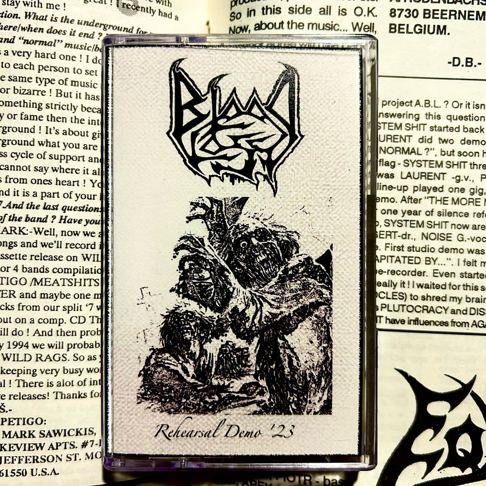 Blood Loss "Rehearsal Demo ’23" Cassette