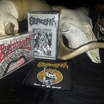 Septicemia "Years Of The Unlight" deluxe 2 cassettes box set with woven patch!!