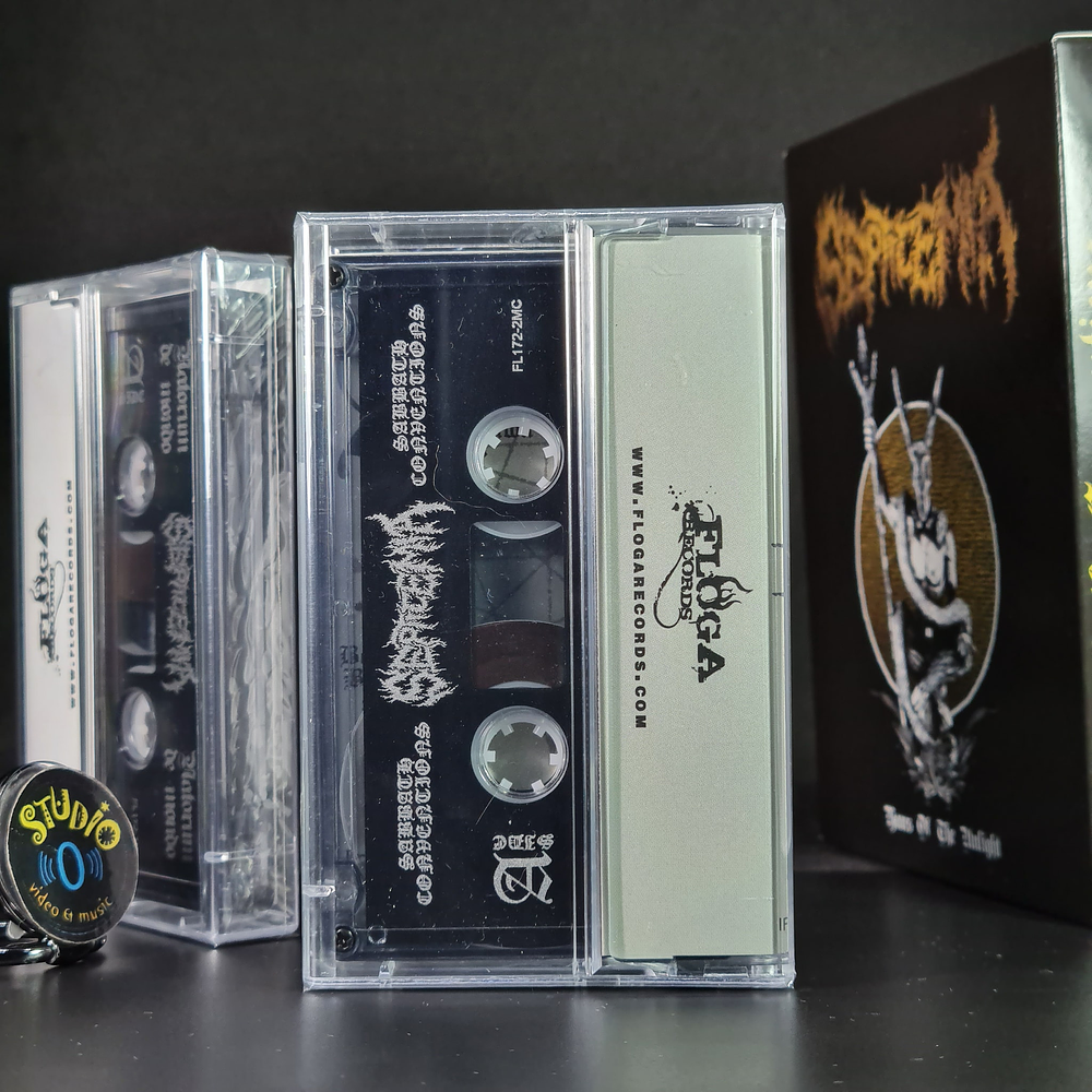 Septicemia "Years Of The Unlight" deluxe 2 cassettes box set with woven patch!!