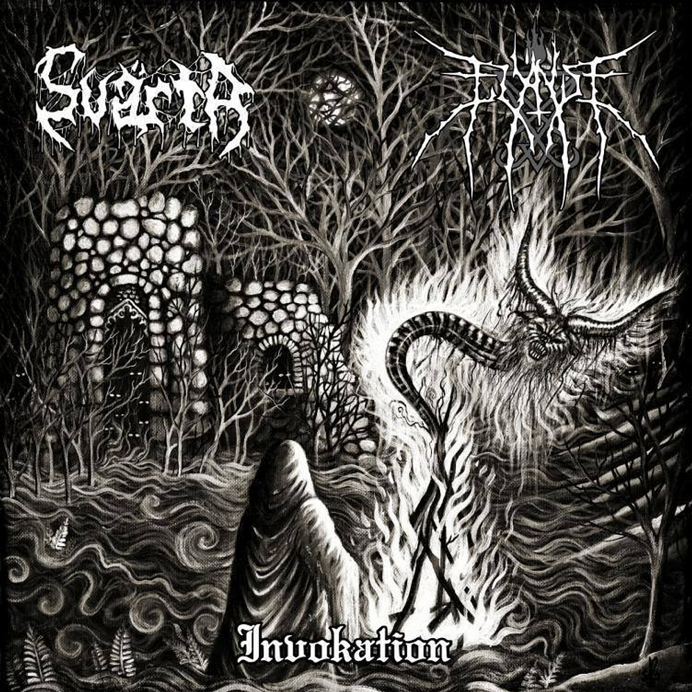 Elände / Svärta "Invokation" CD Diipack