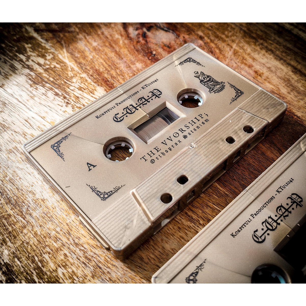 Curse Upon A Prayer The Worship: Orthoprax Satanism Casset