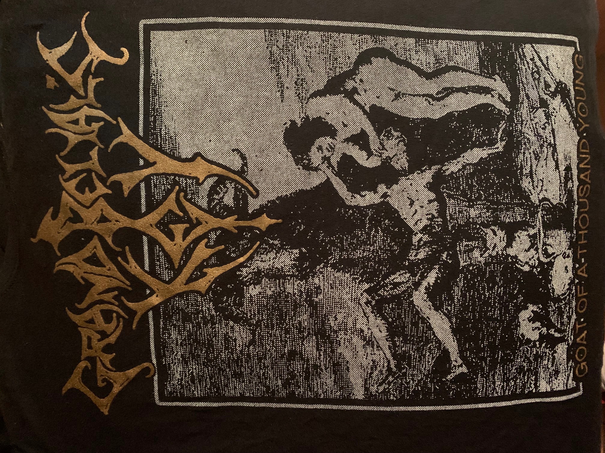 Grand Belial's Key ‎Goat Of A Thousand Young bootleg shirt