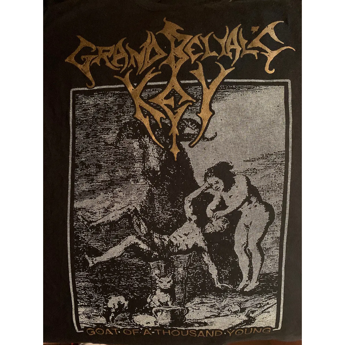Grand Belial's Key ‎Goat Of A Thousand Young bootleg shirt