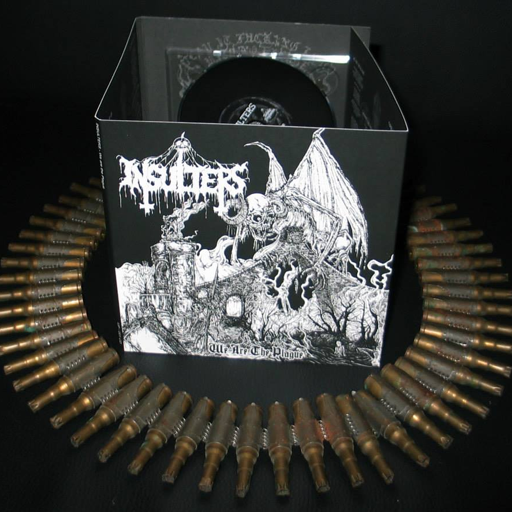 Insulters ‎"We Are The Plague" CD Special edition 7″ sized giant digipack!!!