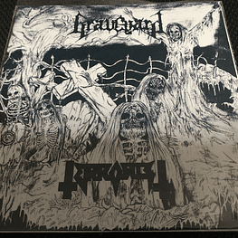 Graveyard / Terrorist "Graveyard / Terrorist" Split vinyl 7"EP