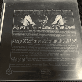 Thralldom "The Seven Heads Of The Lion-Serpent" Yellow vinyl 7"EP