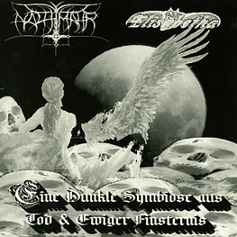 Nachtmahr / Elisabetha "Eine Dunkle Symbiose Aus Tod & Ewiger Finsternis" Split vinyl 7"EP