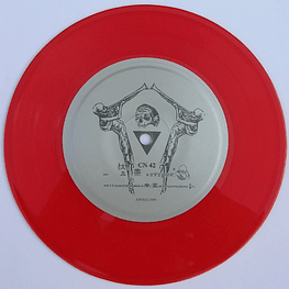 Psychonaut "Zos Vel Thanatos" Red transparent vinyl 7"EP 