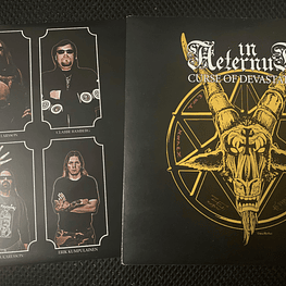 In Aeternum "Curse Of Devastation" vinyl 7"EP