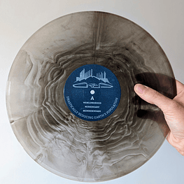 D.R.E.P. "Drastically Reducing Earth's Population" LP  Clear with Black Smoke coloured vinyl