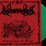 Runemagick "Resurrection In Blood" LP Green Transparent Coloured vinyl 