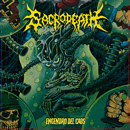 Sacrodeath "Engendro del caos" CD