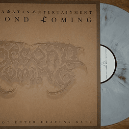 The Second Coming "Will Not Enter Heavens Gate" LP Grey / black marble Vinyl!!