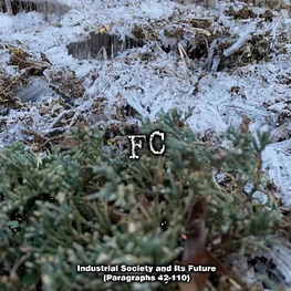 FC "Industrial Society and Its Future (Paragraphs 42-110)" CD Japan version with OBI!!!