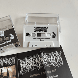 Rotten Cavern "Emanations Of The Dying World" White Cassette