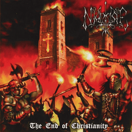 Nightside ‎"The End Of Christianity" CD second press Black Tower!!