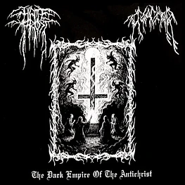 Hatefrost / Azaghor – The Dark Empire Of The Antichrist" Split CD