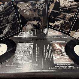 Blood Red Fog / Verge "Prism Of Darkness​ /​ Second Mortification" Split vinyl 7"EP