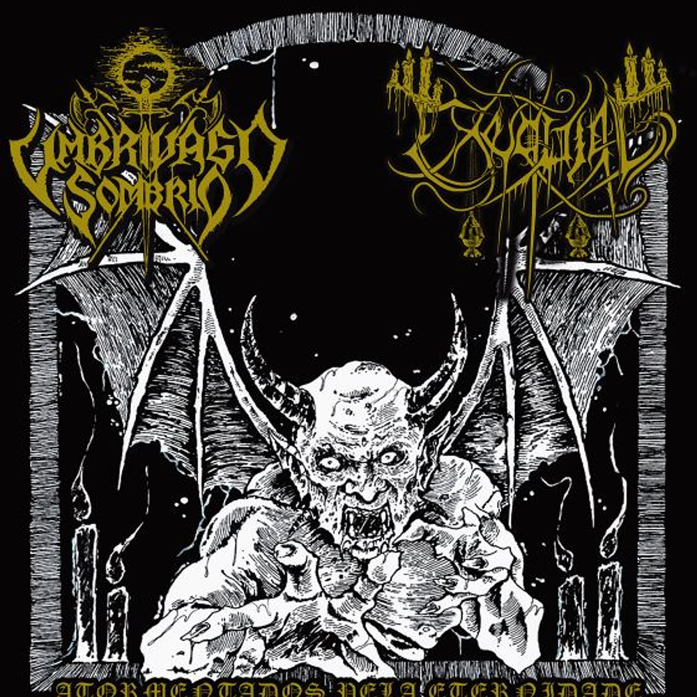 Umbrivago Sombrio / Exequial "Atormentados Pela Eternidade" Split CD