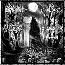 Necrosound / Cursed Christ / Fenrir / Sacristia "Immortal Spirits of Ancient Times" Split CD 