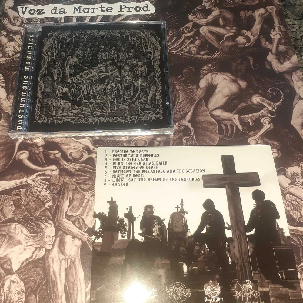 Profane Anger "Posthumous Memories" CD with cardboard Slipcase and poster!!