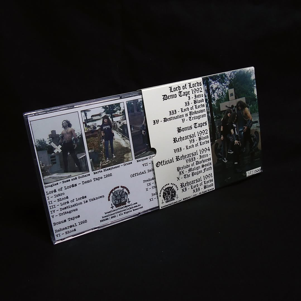 Crematory "Lord Of Lords" CD with poster and Cardboard Slipcase!!