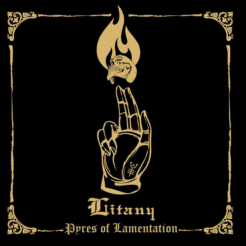 Litany "Pyres Of Lamentation" CD 