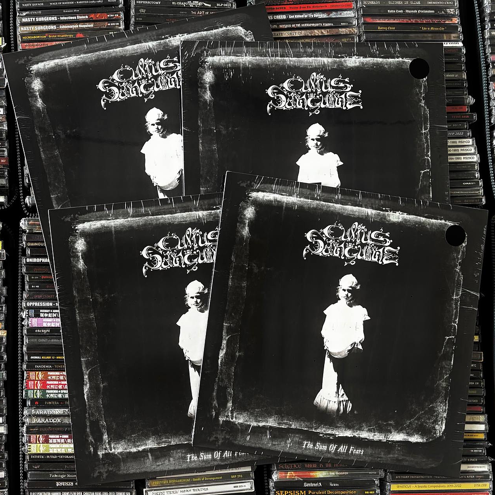 Cultus Sanguine "The Sum Of All Fears" LP Black Vinyl 