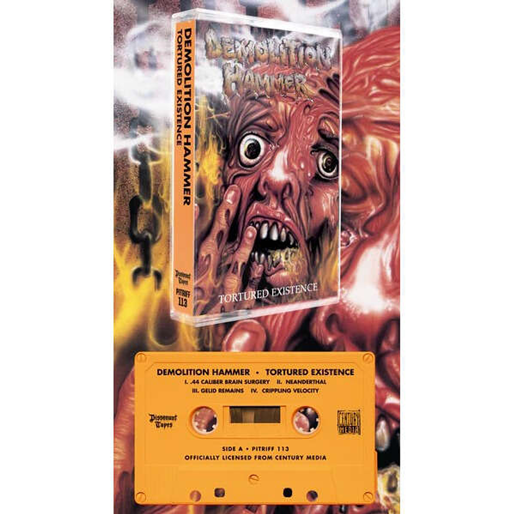 Demolition Hammer "Tortured Existence" Cassette 