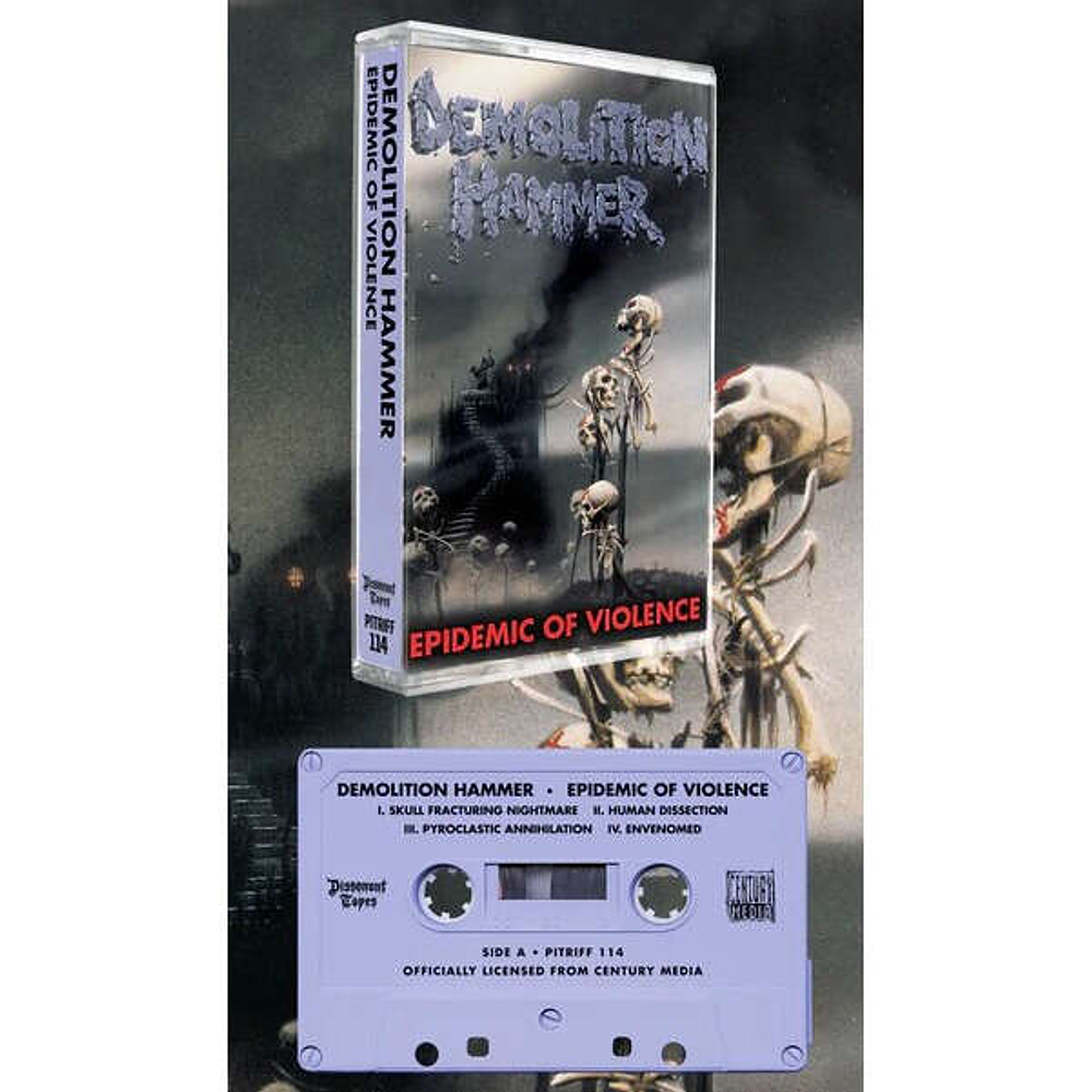Demolition Hammer "Epidemic Of Violence" Cassette