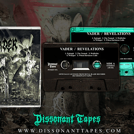 Vader "Revelations" Green Cassette