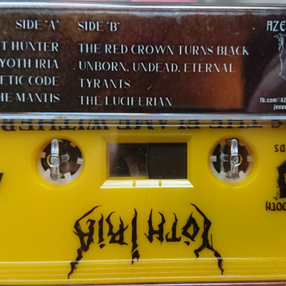 Yoth Iria "As The Flame Withers" Cassette