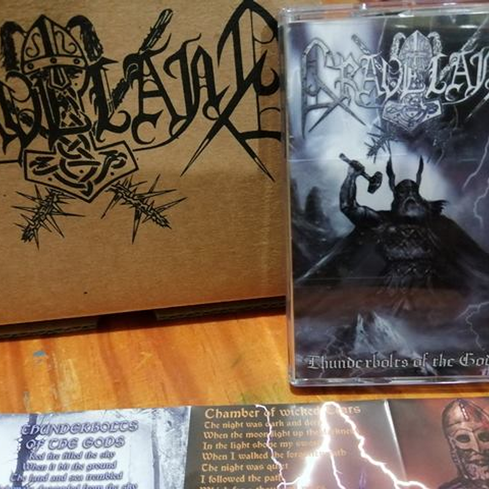Graveland "Thunderbolts Of The Gods" Cassette