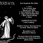 Lamentation "Eine Symphonie Der Nacht" Cassette Mexican edition!!
