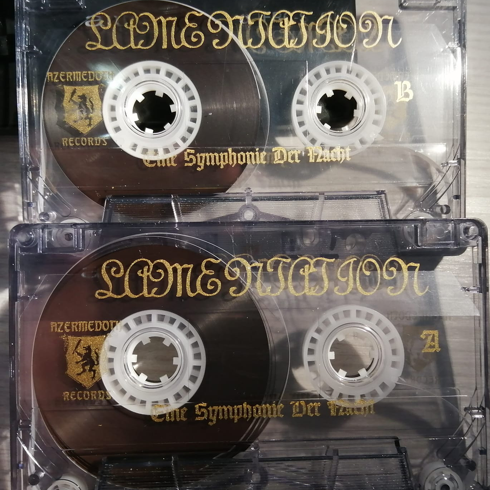Lamentation "Eine Symphonie Der Nacht" Cassette Mexican edition!!