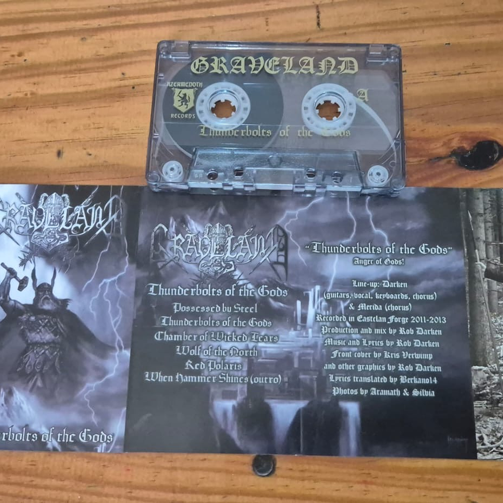 Graveland "Thunderbolts Of The Gods" Cassette