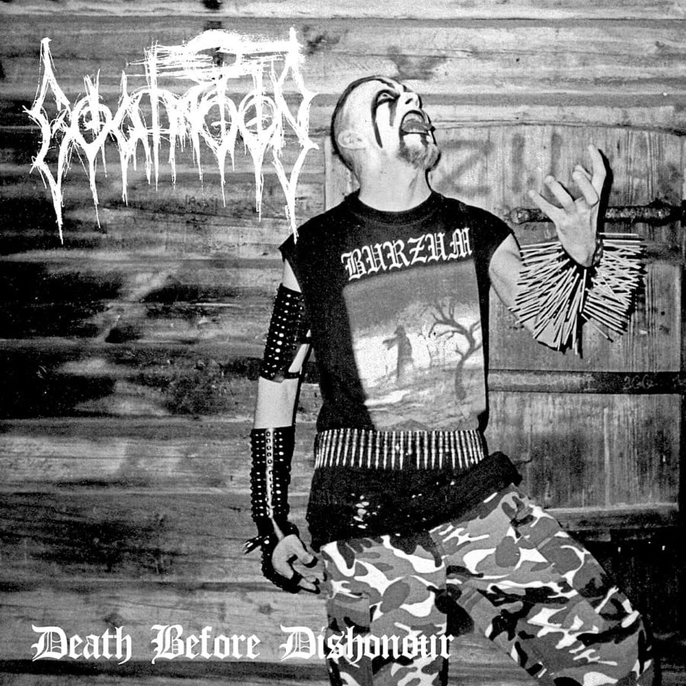 Goatmoon "Death Before Dishonour" CD with new layout!!