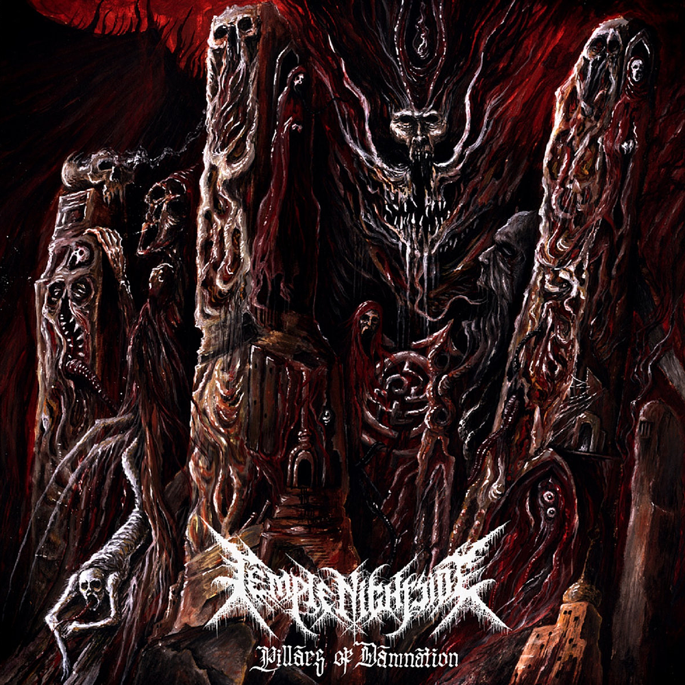 Temple Nightside "Pillars Of Damnation" CD 