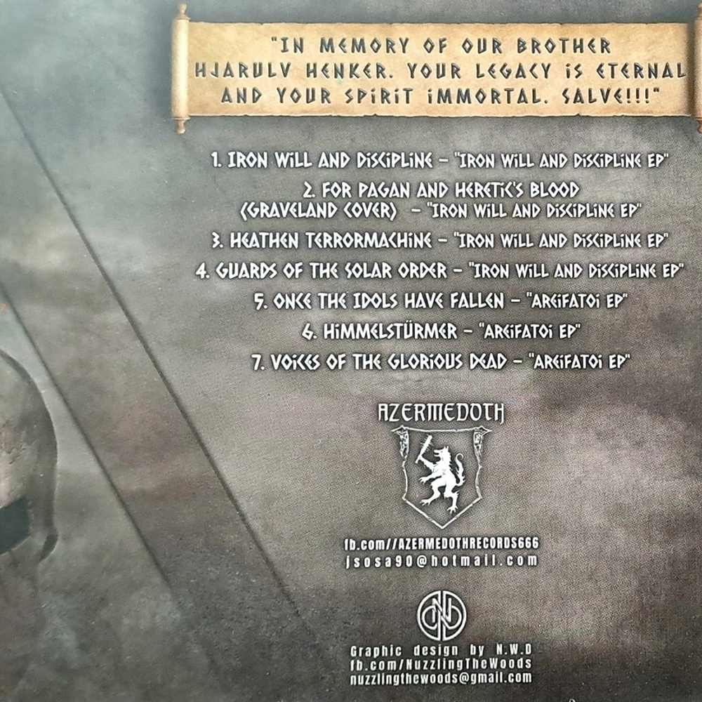 Der Stürmer "Iron Will & Discipline / Areifatoi" CD Digipack