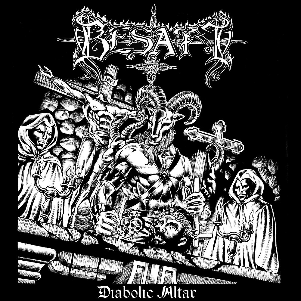 Besatt "Diabolic Altar" CD 