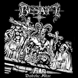 Besatt "Diabolic Altar" CD 