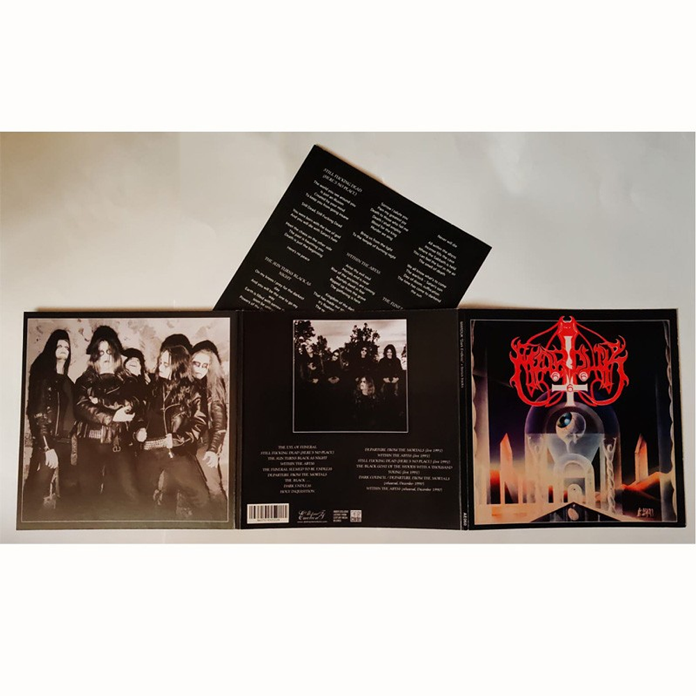 Marduk "Dark Endless" CD Bonustracks Deluxe Edition Limited Gatefold 7" vinyl sleeve