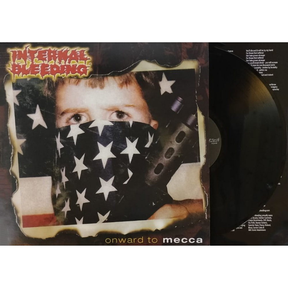 Internal Bleeding "Onward To Mecca" LP Black vinyl!!