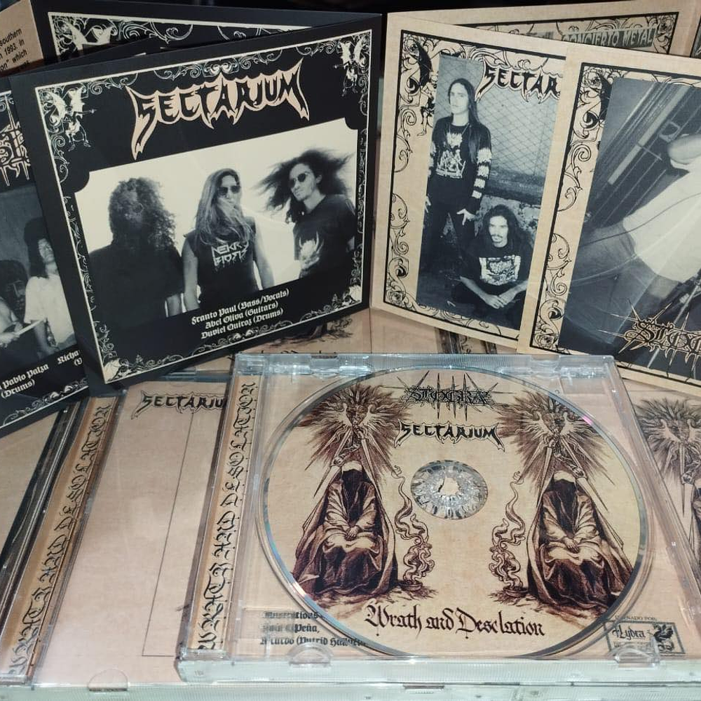Sectarium / Slogra "Wrath And Desolation" Split CD 