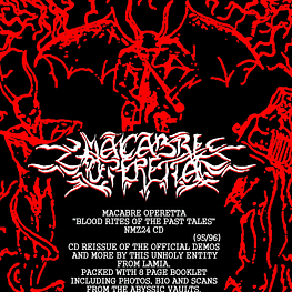 Macabre Operetta "Blood Rites Of The Past Tales" CD
