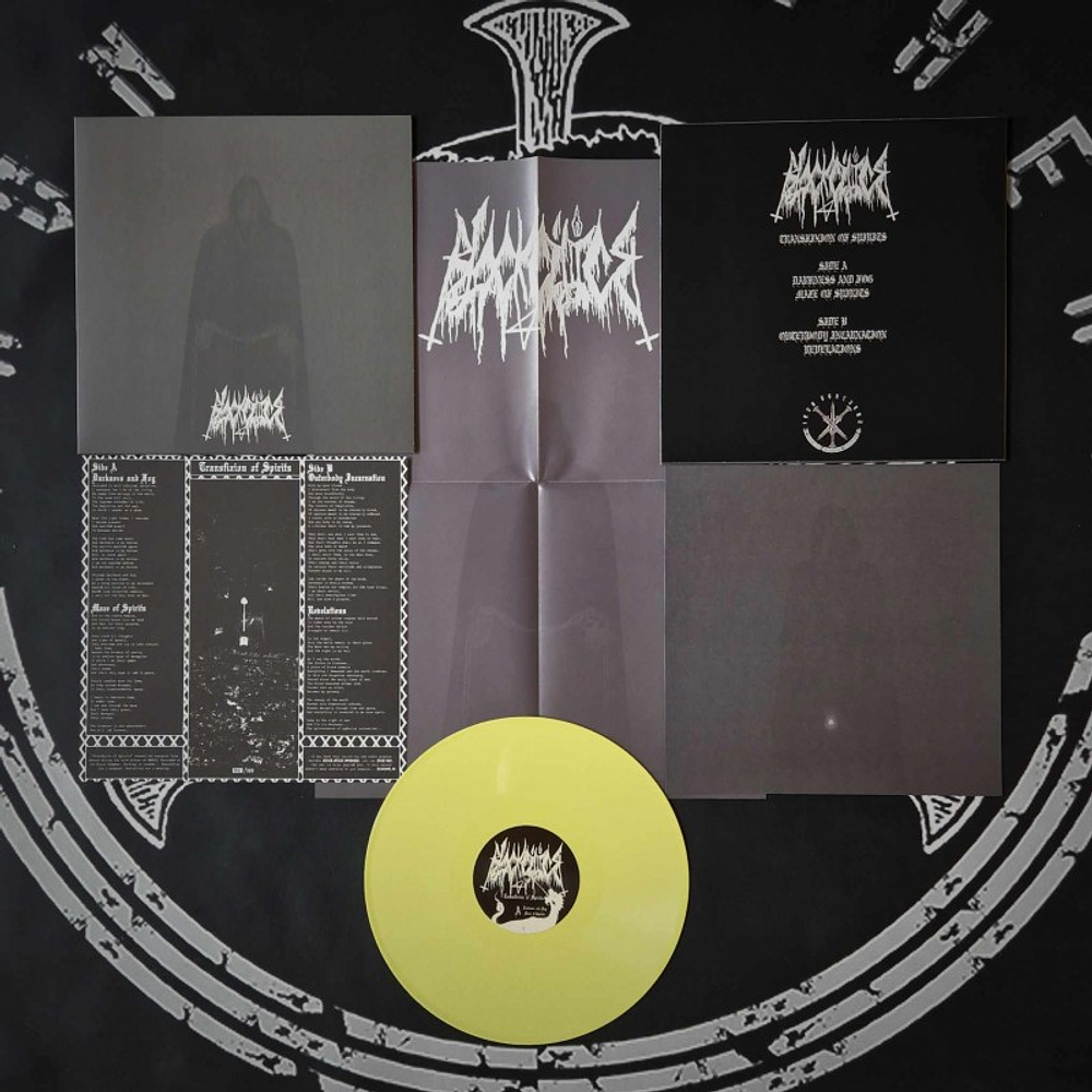 Black Cilice "Transfixion Of Spirits" LP Yellow Vinyl!!