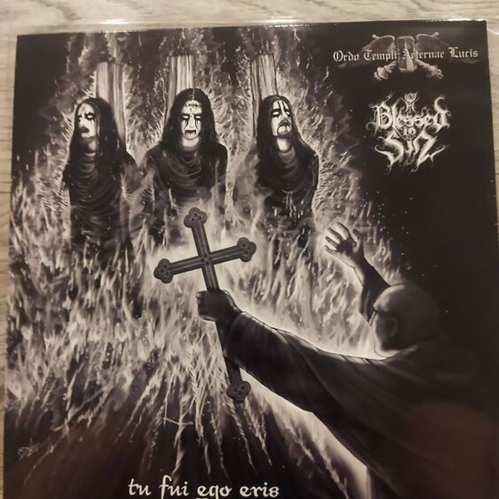 Ordo Templi Aeternae Lucis / Blessed In Sin "Tu Fui Ego Eris" Split LP Black vinyl!!