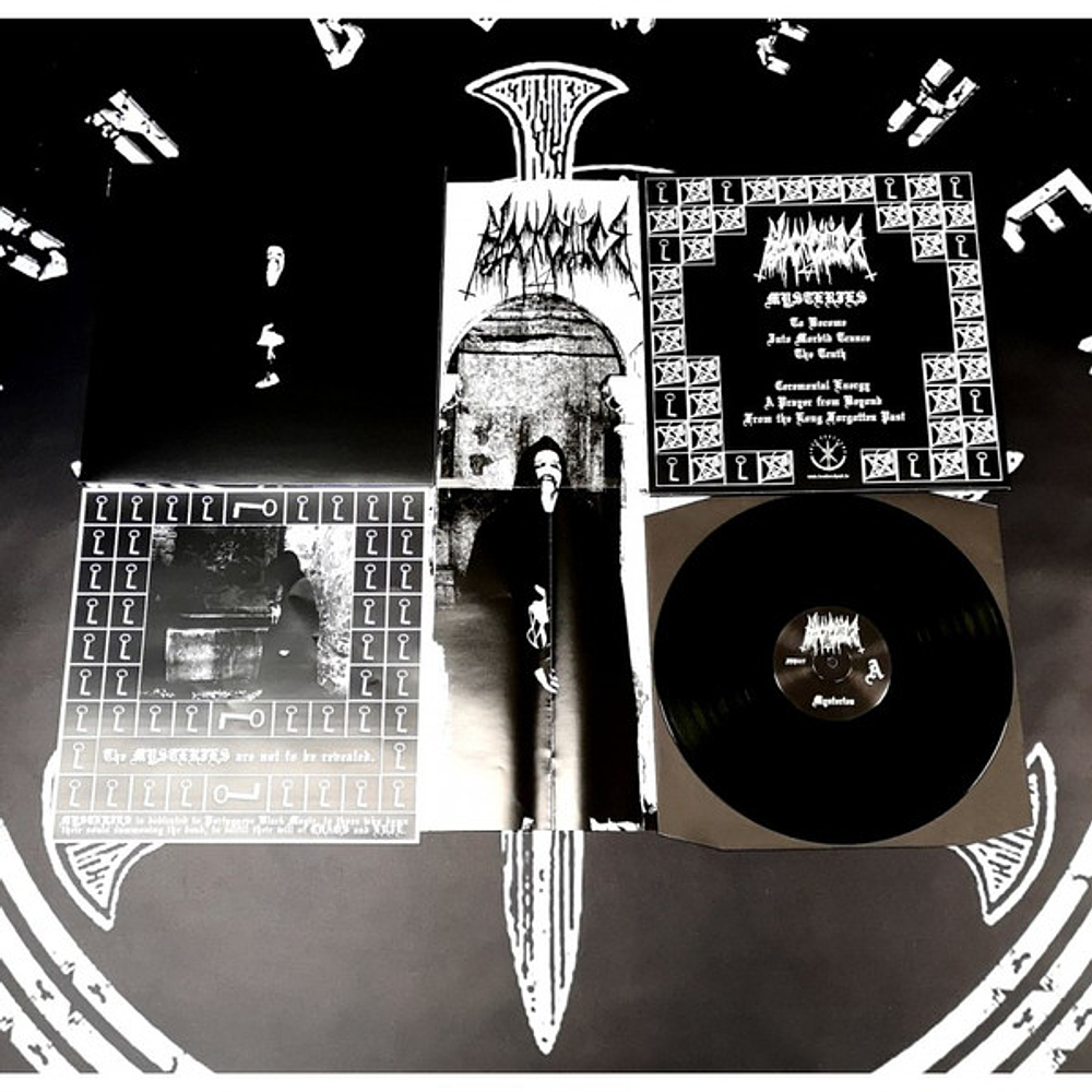 Black Cilice "Mysteries" LP Second Press Blue Vinyl!!